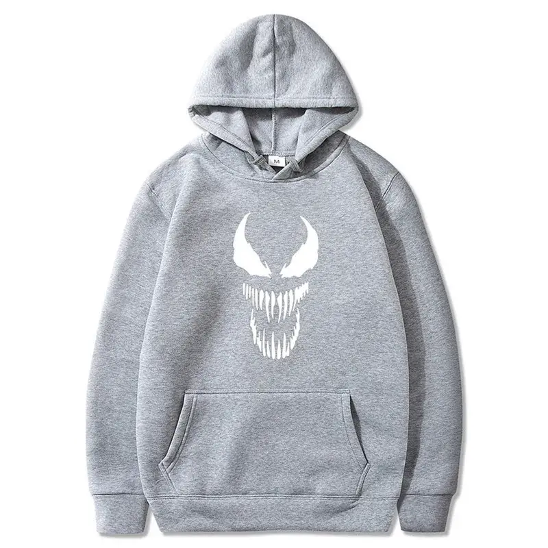 Men's Pink Venom Hoodie with Logo