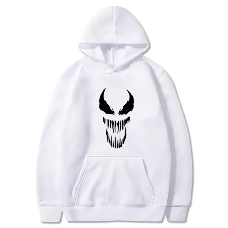 Men's Pink Venom Hoodie with Logo