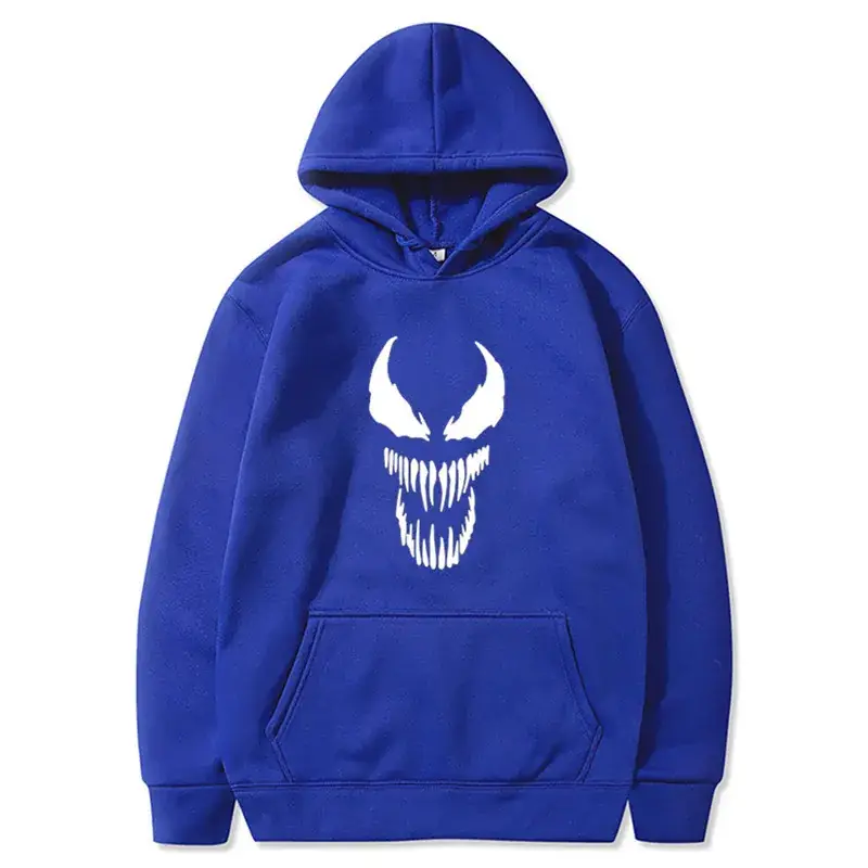 Men's Pink Venom Hoodie with Logo