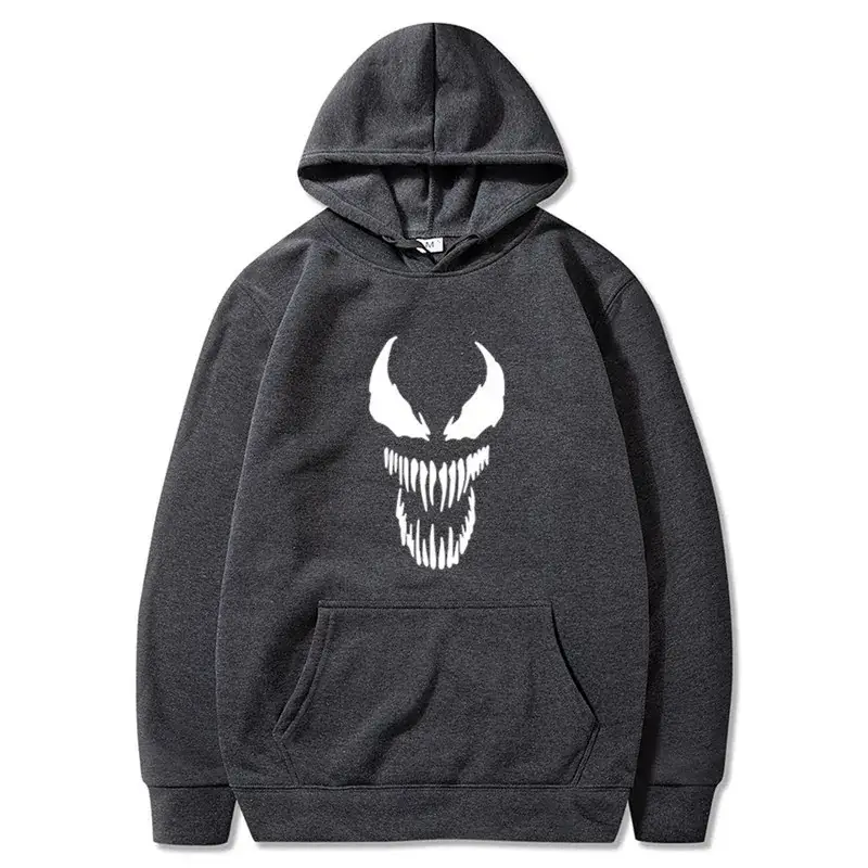 Men's Pink Venom Hoodie with Logo