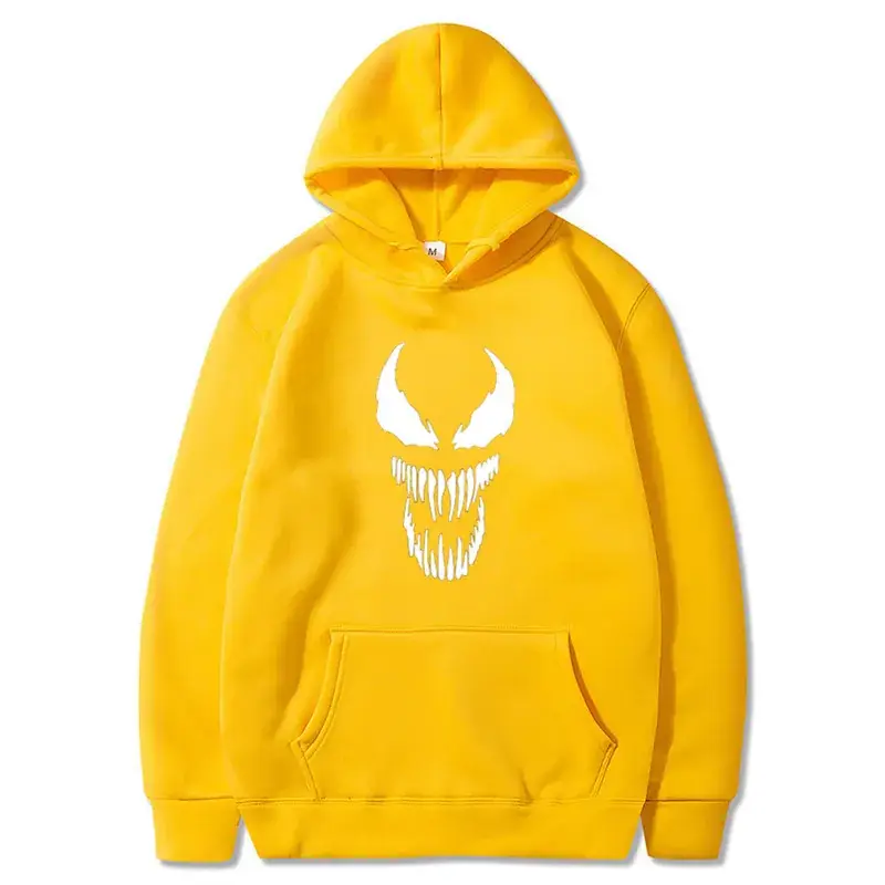 Men's Pink Venom Hoodie with Logo