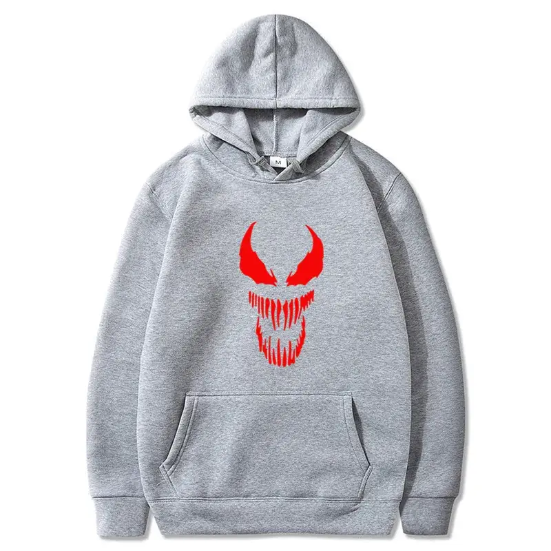 Men's Pink Venom Hoodie with Logo