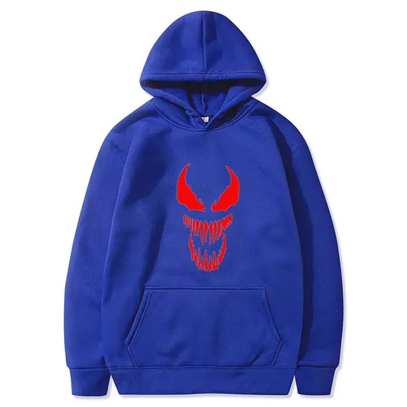 Men's Pink Venom Hoodie with Logo