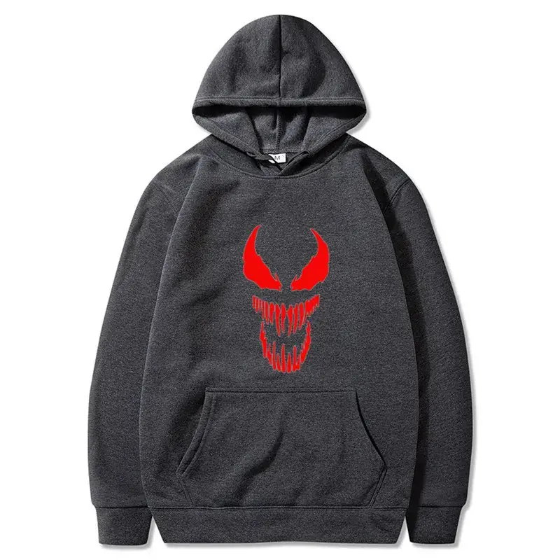 Men's Pink Venom Hoodie with Logo