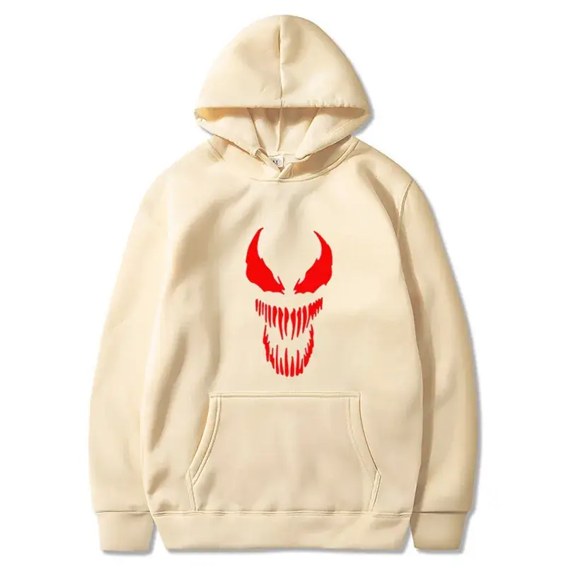 Men's Pink Venom Hoodie with Logo