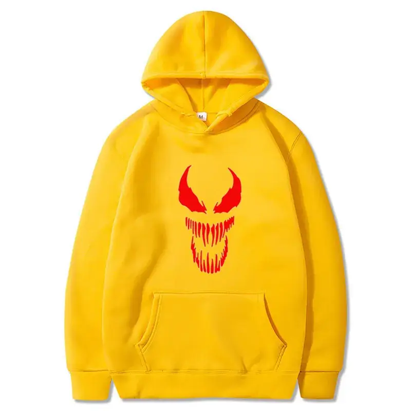 Men's Pink Venom Hoodie with Logo