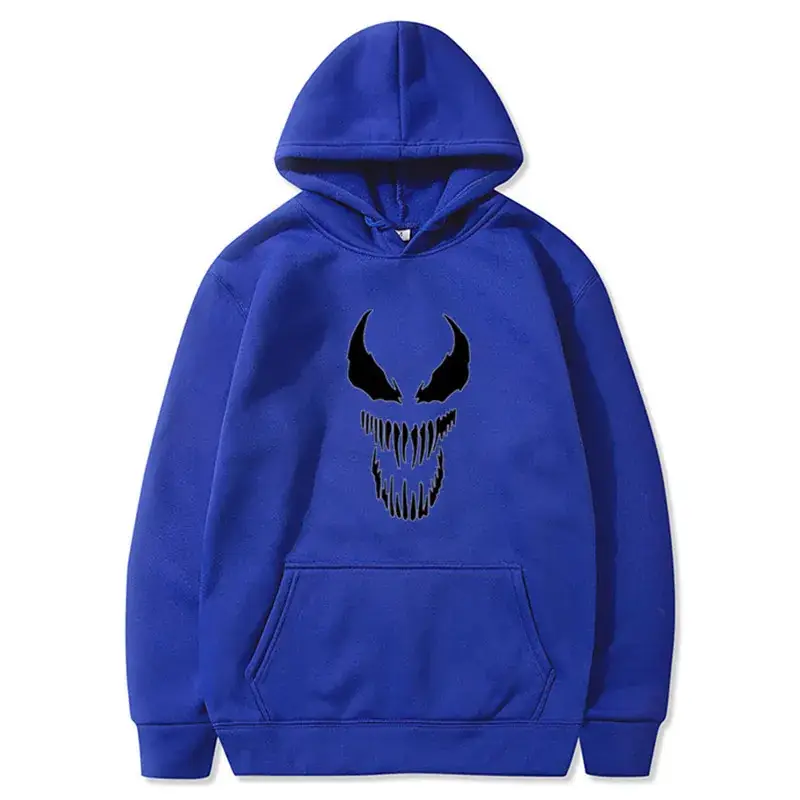Men's Pink Venom Hoodie with Logo