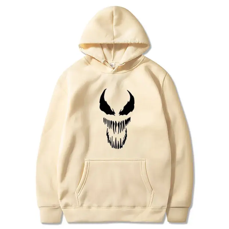 Men's Pink Venom Hoodie with Logo