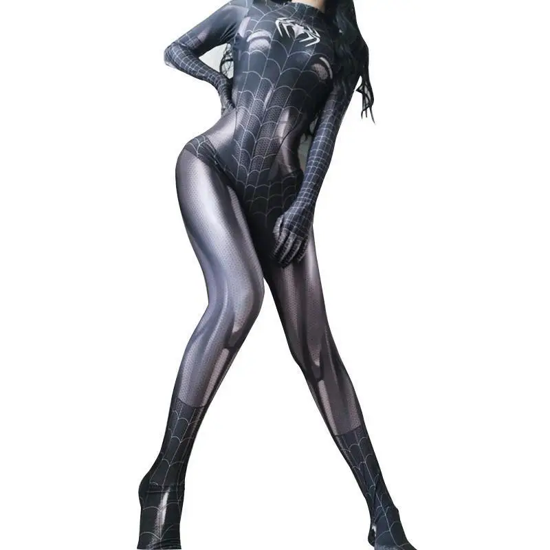Cross-border source Halloween Spider ii Spider Man Cosplay one-piece tights