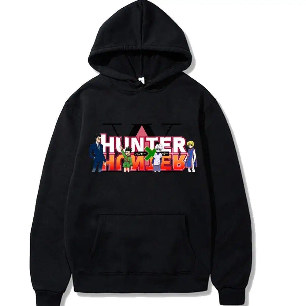 HUNTER x HUNTER Hooded Sweatshirt Yellow Male - Image 5