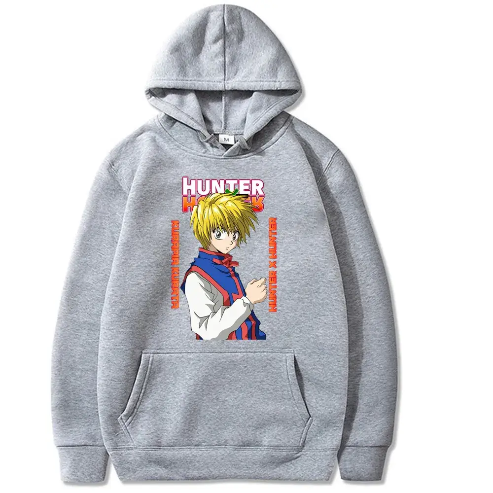 HUNTER x HUNTER Hooded Sweatshirt Yellow Male - Image 10