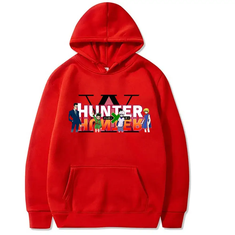 HUNTER x HUNTER Hooded Sweatshirt Yellow Male - Image 3