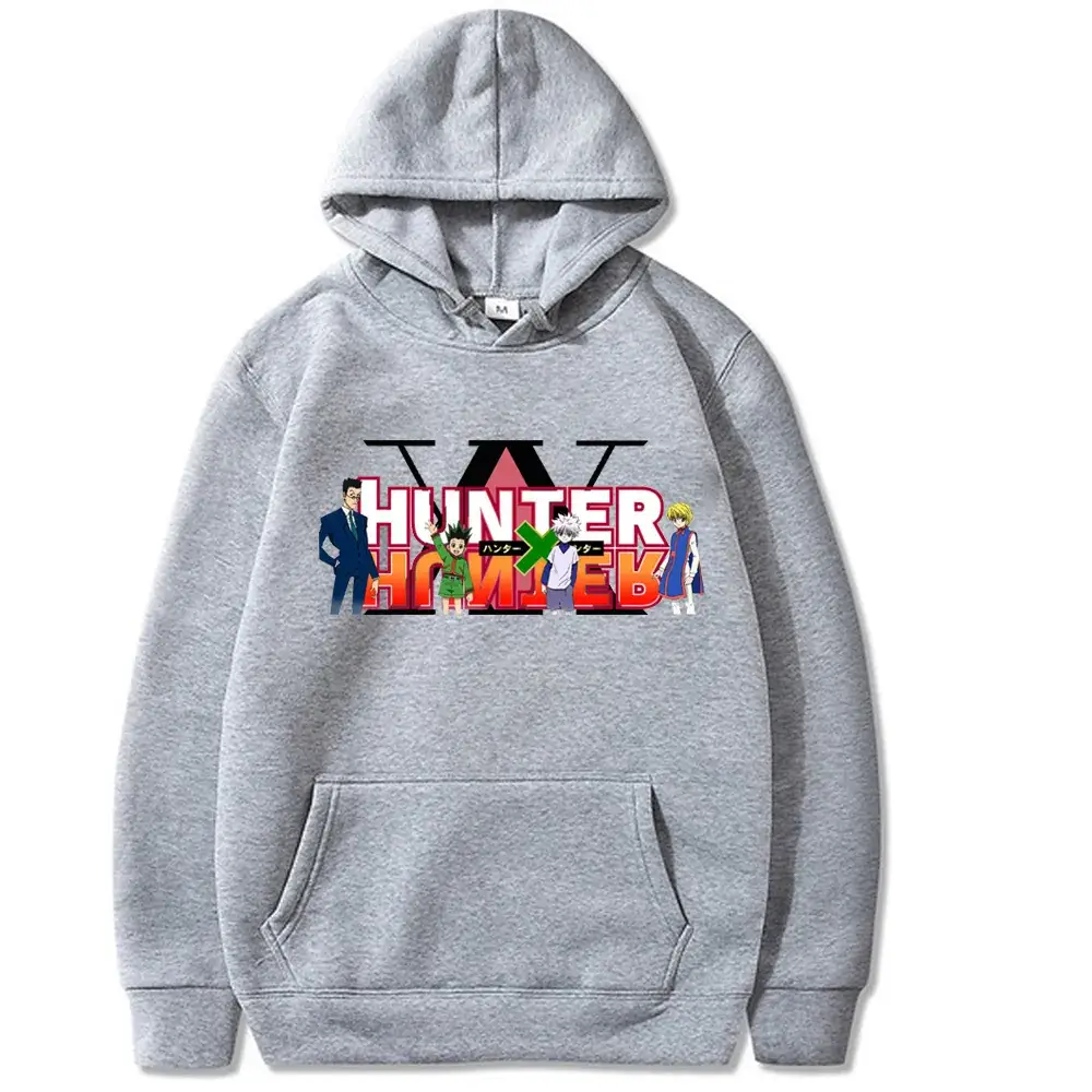 HUNTER x HUNTER Hooded Sweatshirt Yellow Male - Image 4