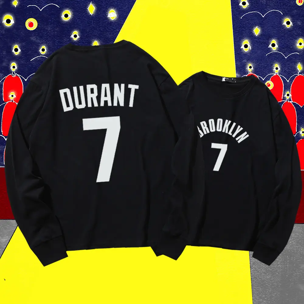 Men's Yellow Sweatshirt Set with "DURANT" & "ROOMIY" Numbers 7 - Image 10