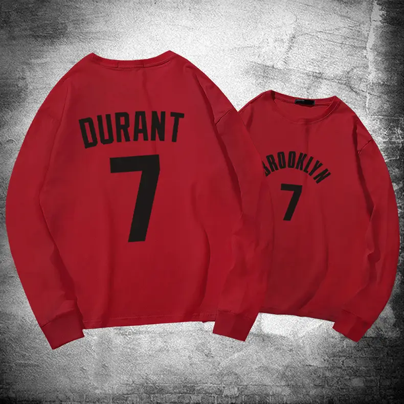 Men's Yellow Sweatshirt Set with "DURANT" & "ROOMIY" Numbers 7 - Image 13