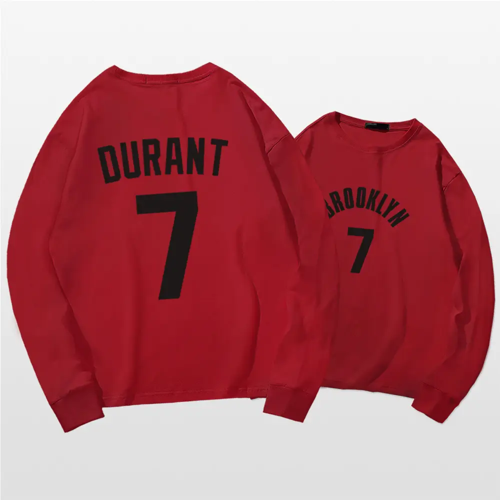 Men's Yellow Sweatshirt Set with "DURANT" & "ROOMIY" Numbers 7 - Image 4