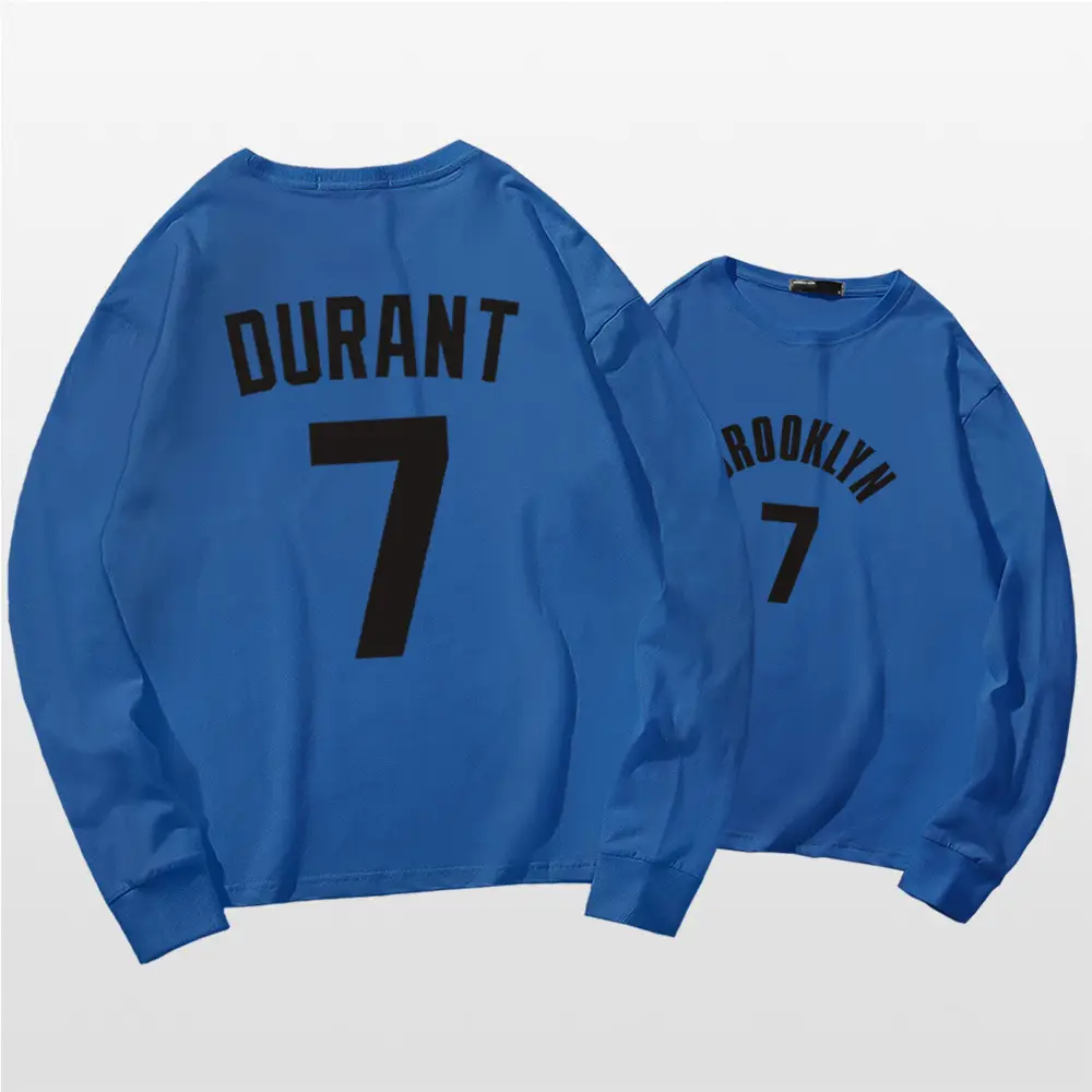 Men's Yellow Sweatshirt Set with "DURANT" & "ROOMIY" Numbers 7 - Image 5