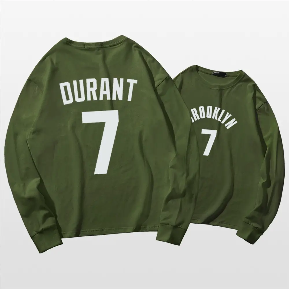 Men's Yellow Sweatshirt Set with "DURANT" & "ROOMIY" Numbers 7 - Image 6