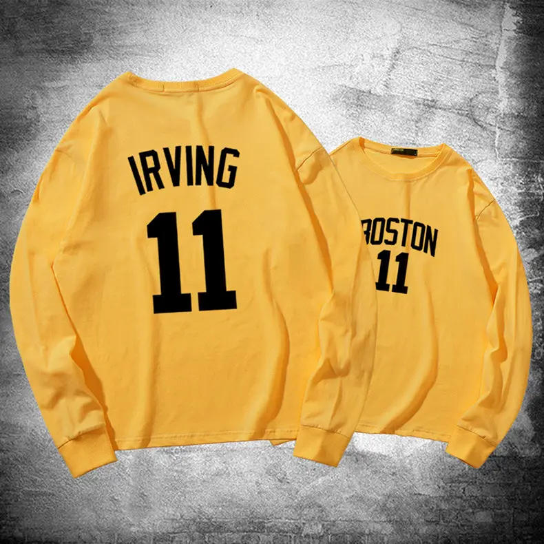 Men's Orange Irving 11 Jersey Sweatshirt Set - Image 12