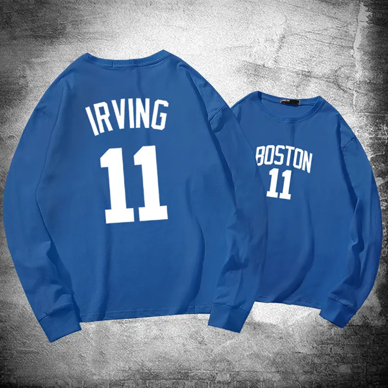 Men's Orange Irving 11 Jersey Sweatshirt Set - Image 14
