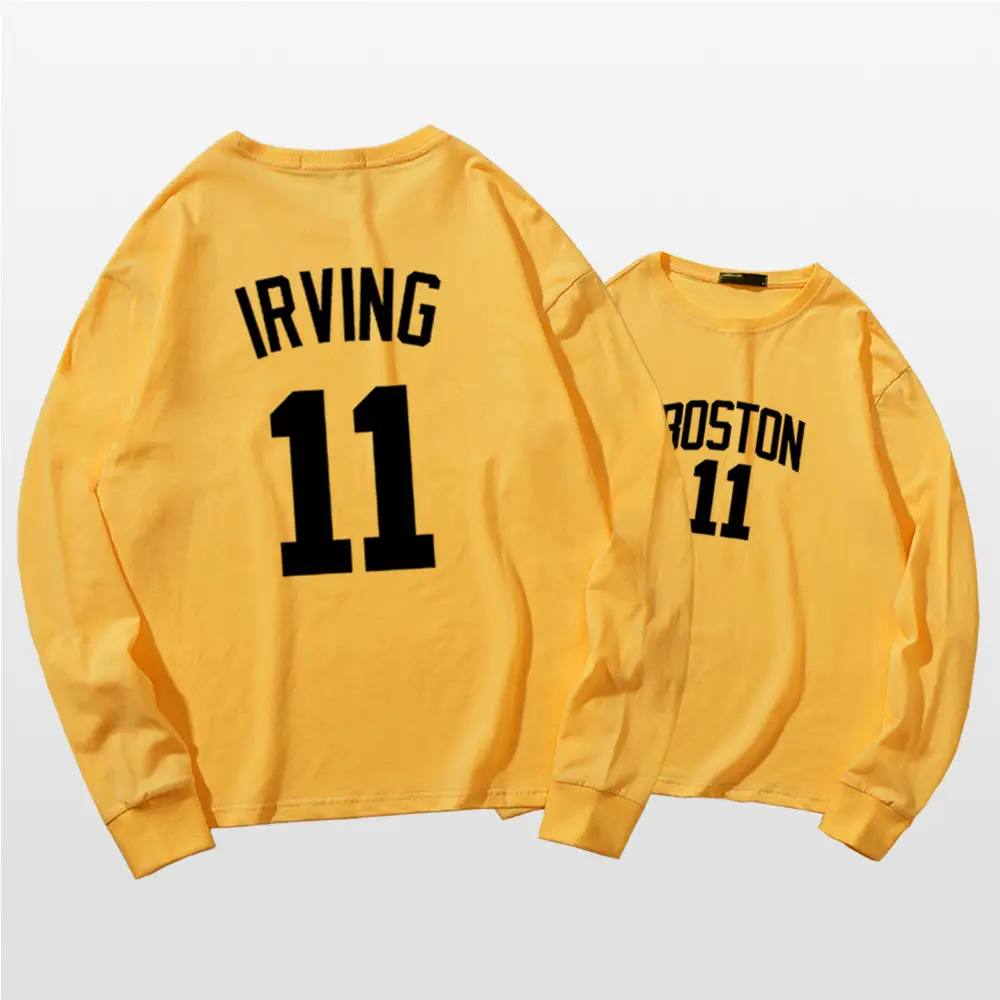 Men's Orange Irving 11 Jersey Sweatshirt Set - Image 3