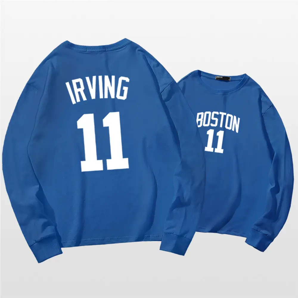 Men's Orange Irving 11 Jersey Sweatshirt Set - Image 5