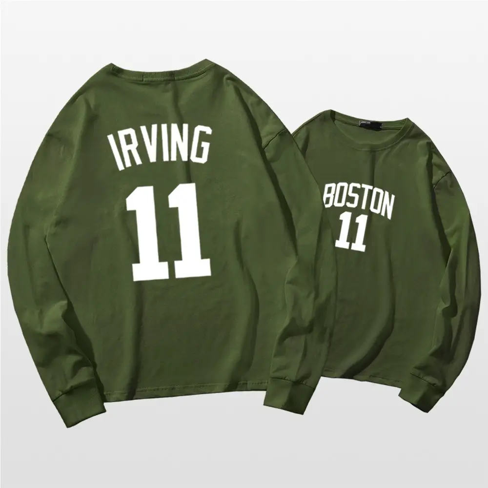 Men's Orange Irving 11 Jersey Sweatshirt Set - Image 6