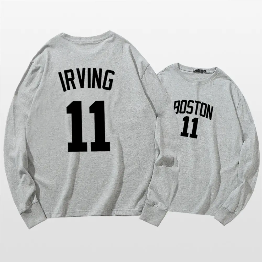 Men's Orange Irving 11 Jersey Sweatshirt Set - Image 7