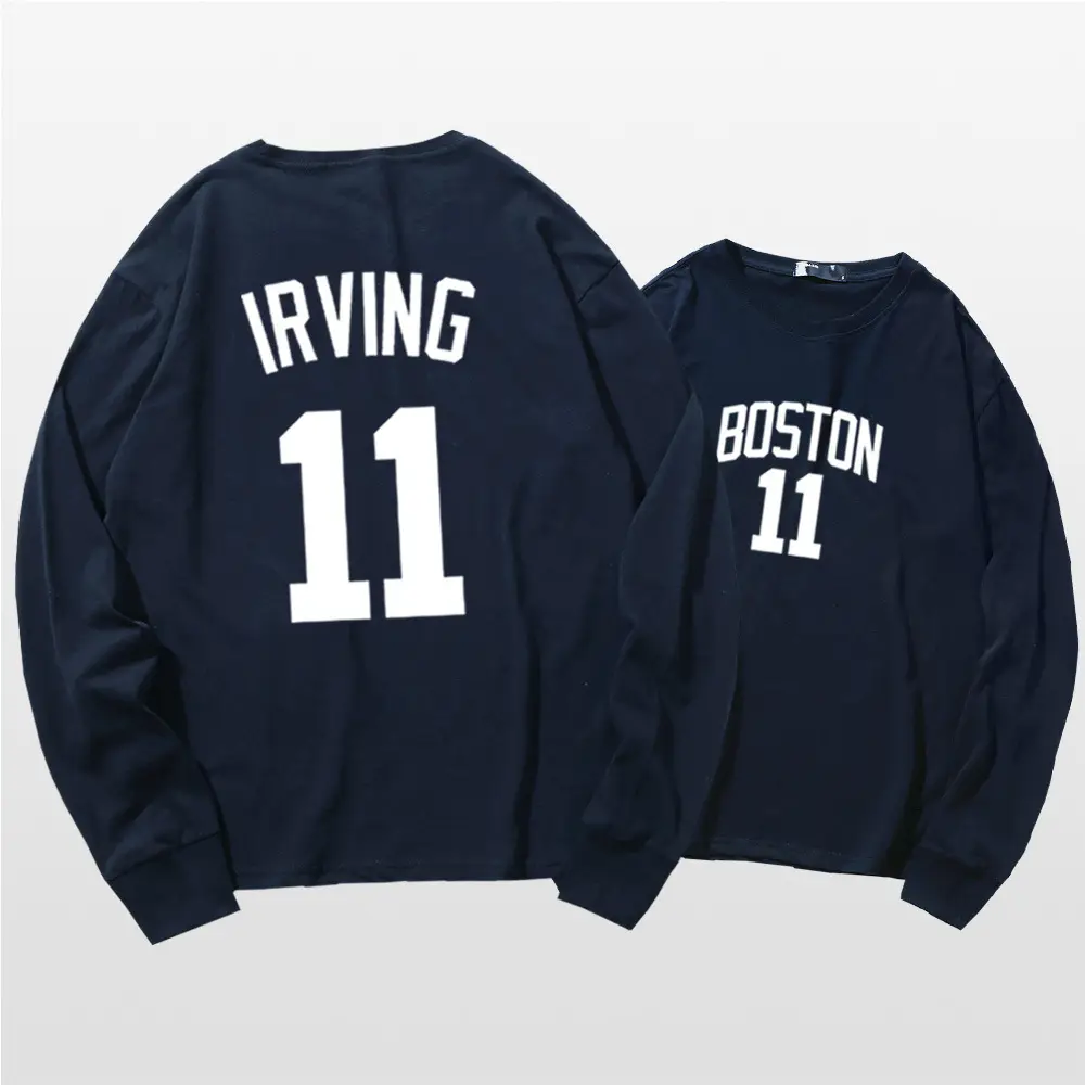 Men's Orange Irving 11 Jersey Sweatshirt Set - Image 9