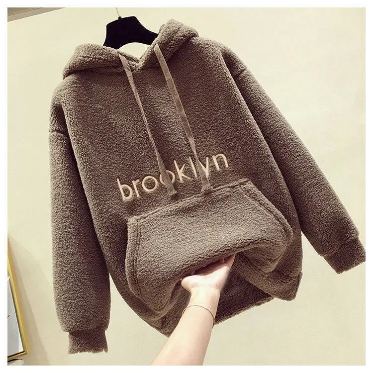 Women's 2025 Wool Hoodie Purple Fleece Lining — feature 10