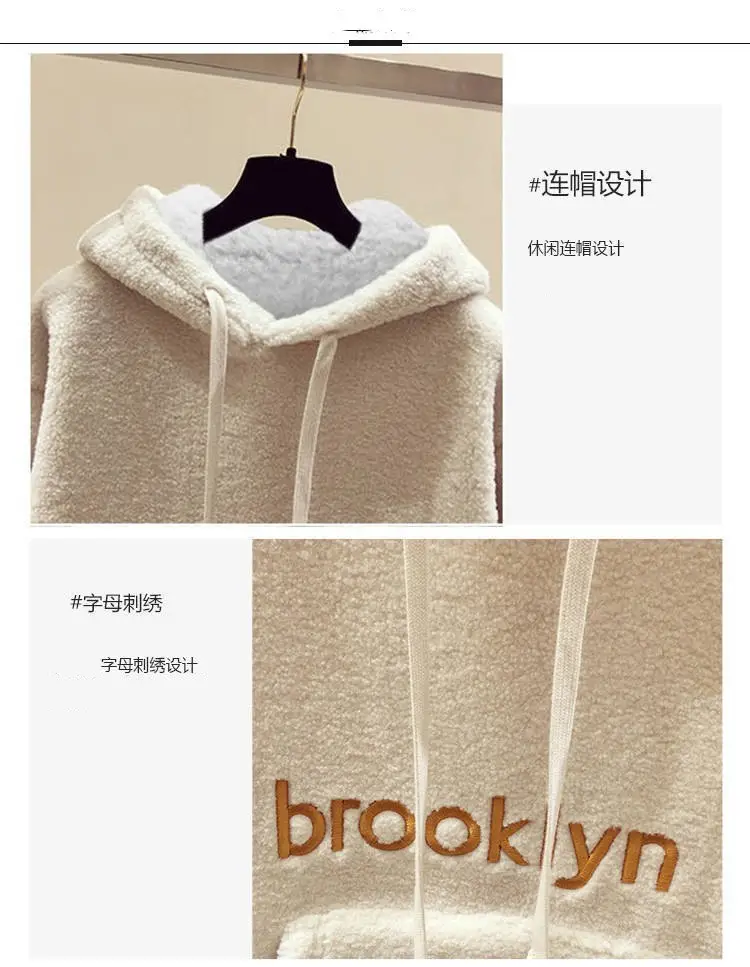 Women's 2025 Wool Hoodie Purple Fleece Lining — feature 5