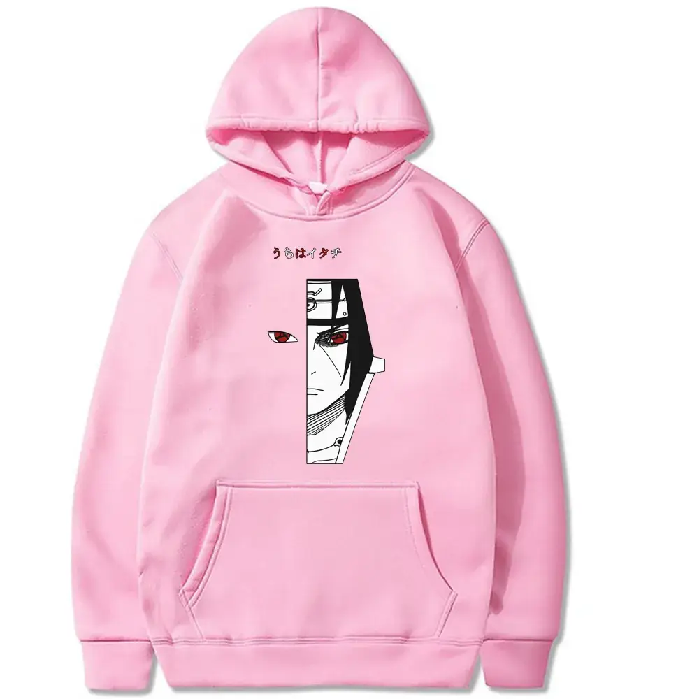 Naruto Sasuke Printed Black Hoodie for Men Women - Image 6