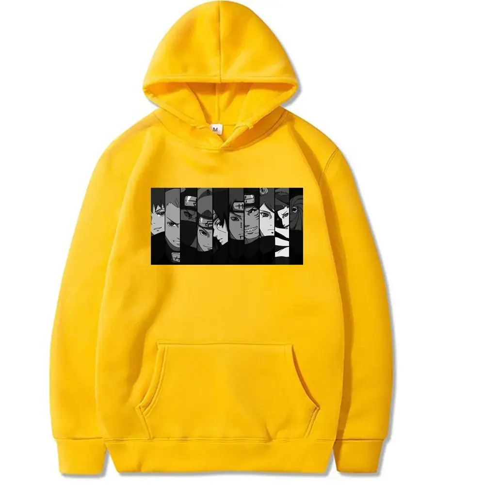 Naruto Sasuke Printed Black Hoodie for Men Women - Image 8