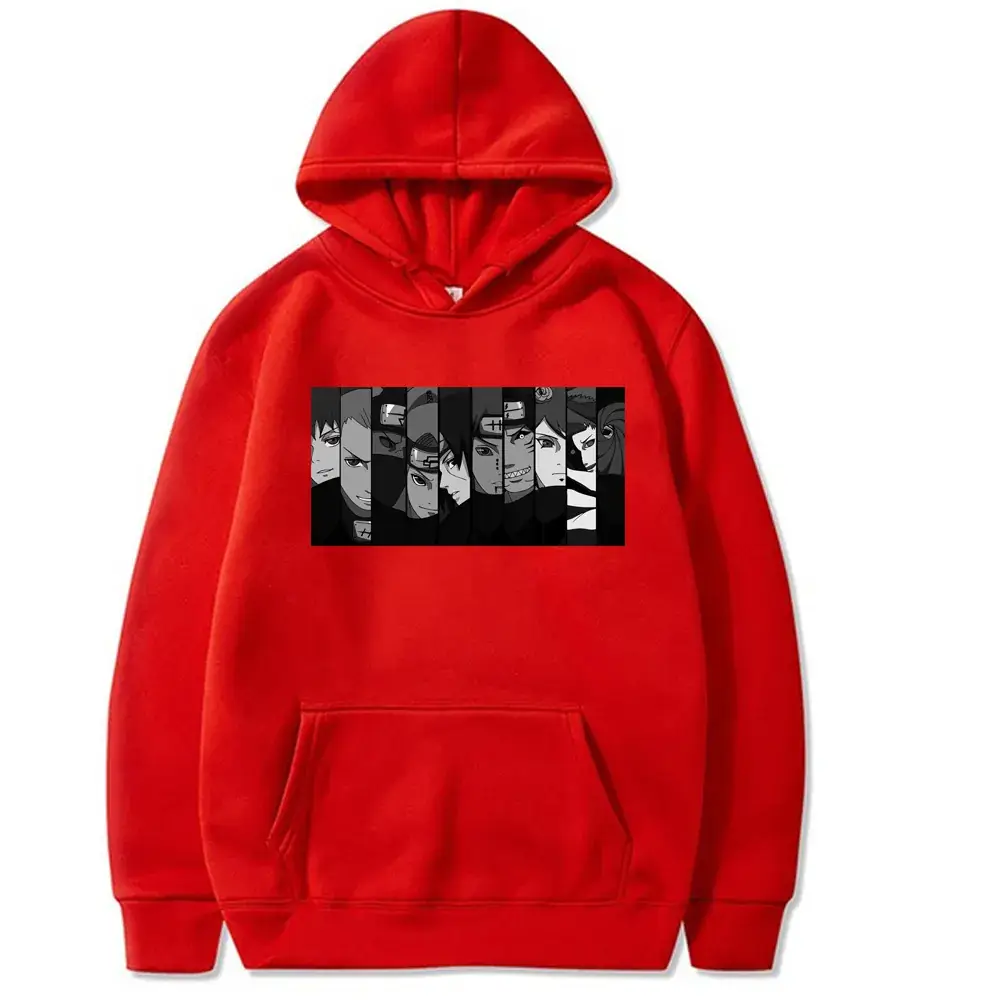Naruto Sasuke Printed Black Hoodie for Men Women - Image 9