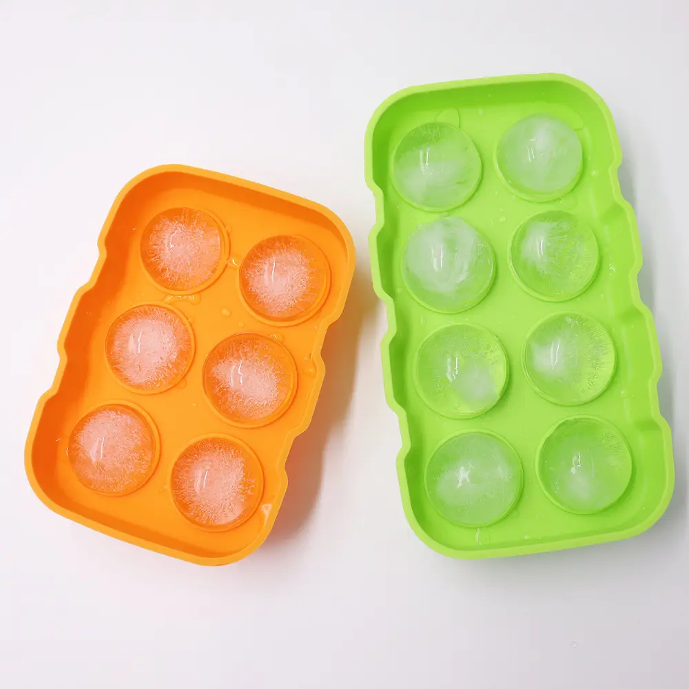 Silicone Ice Hockey Molds 4Hole 6Hole 8Hole Green