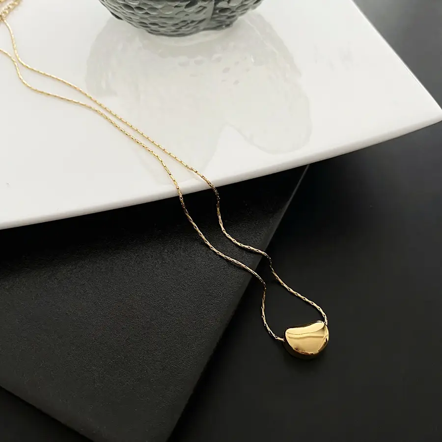 03-j17 #    Large gold version (pendant approximately 13*10mm)