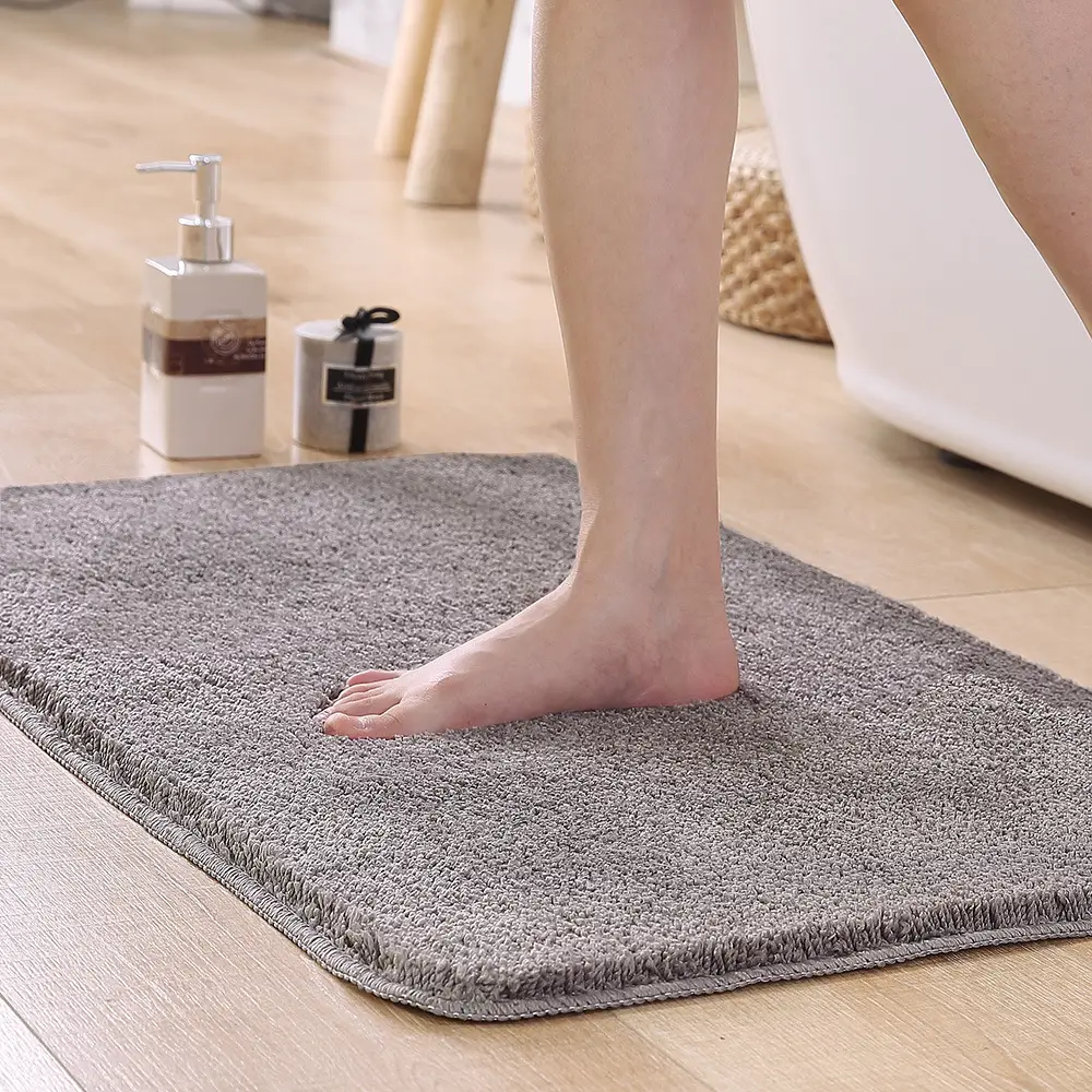 Cross-border Bathroom Non-Slip Absorbent Mat Set of 4 - Image 9
