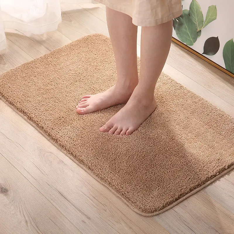 Cross-border Bathroom Non-Slip Absorbent Mat Set of 4 - Image 5
