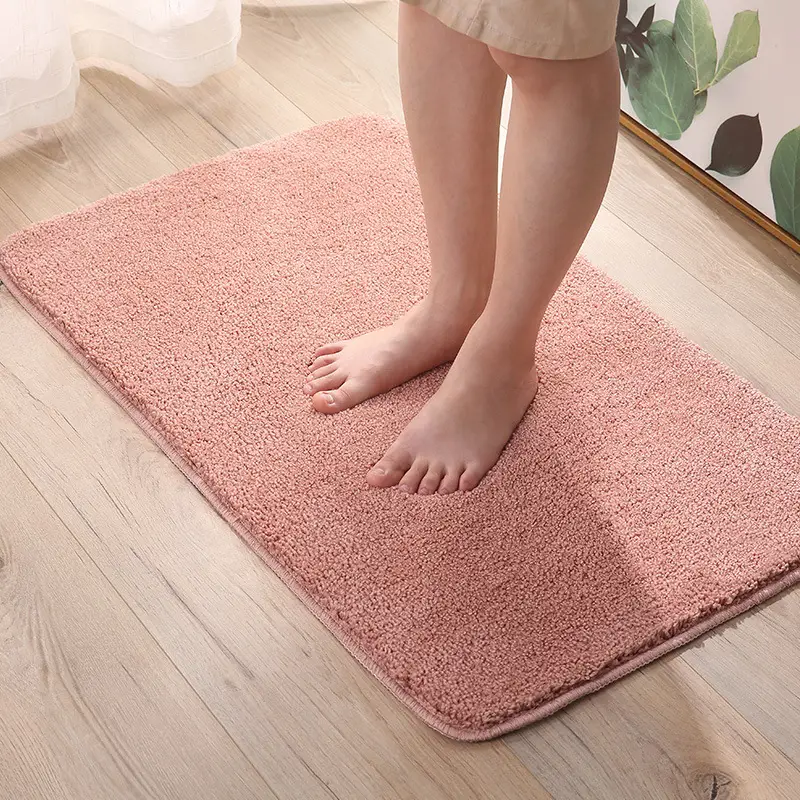 Cross-border Bathroom Non-Slip Absorbent Mat Set of 4 - Image 6