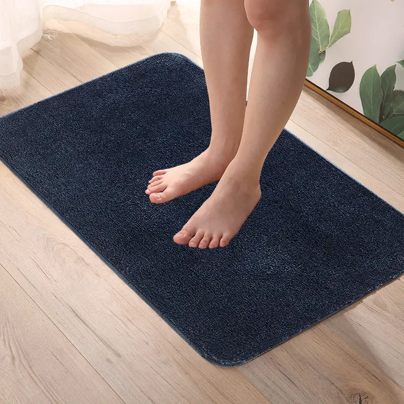 Cross-border Bathroom Non-Slip Absorbent Mat Set of 4 - Image 7