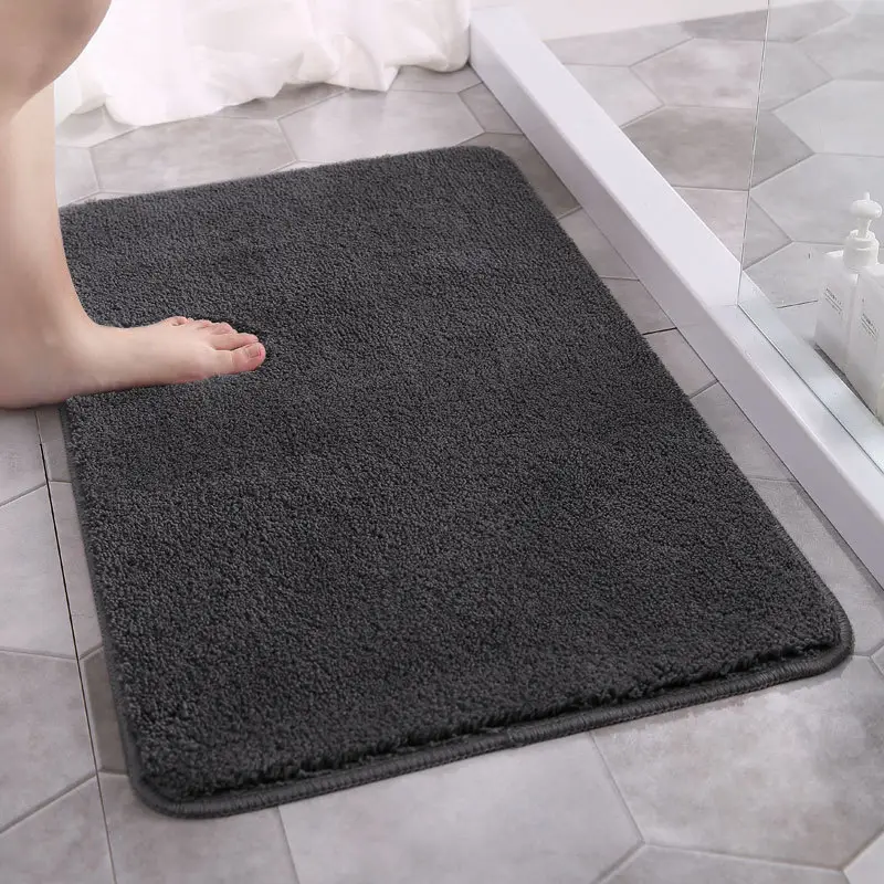 Cross-border Bathroom Non-Slip Absorbent Mat Set of 4 - Image 8