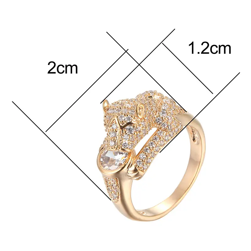 Crown Design Zircon Ring for Women - Image 7