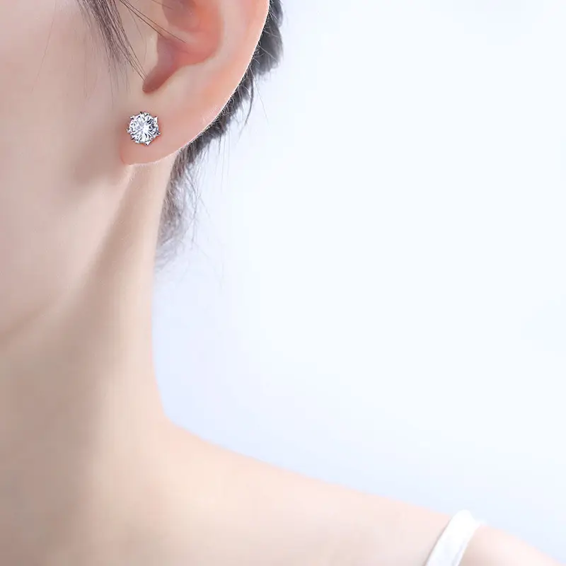 Korean Style Snowflake Earrings for Women - Image 4