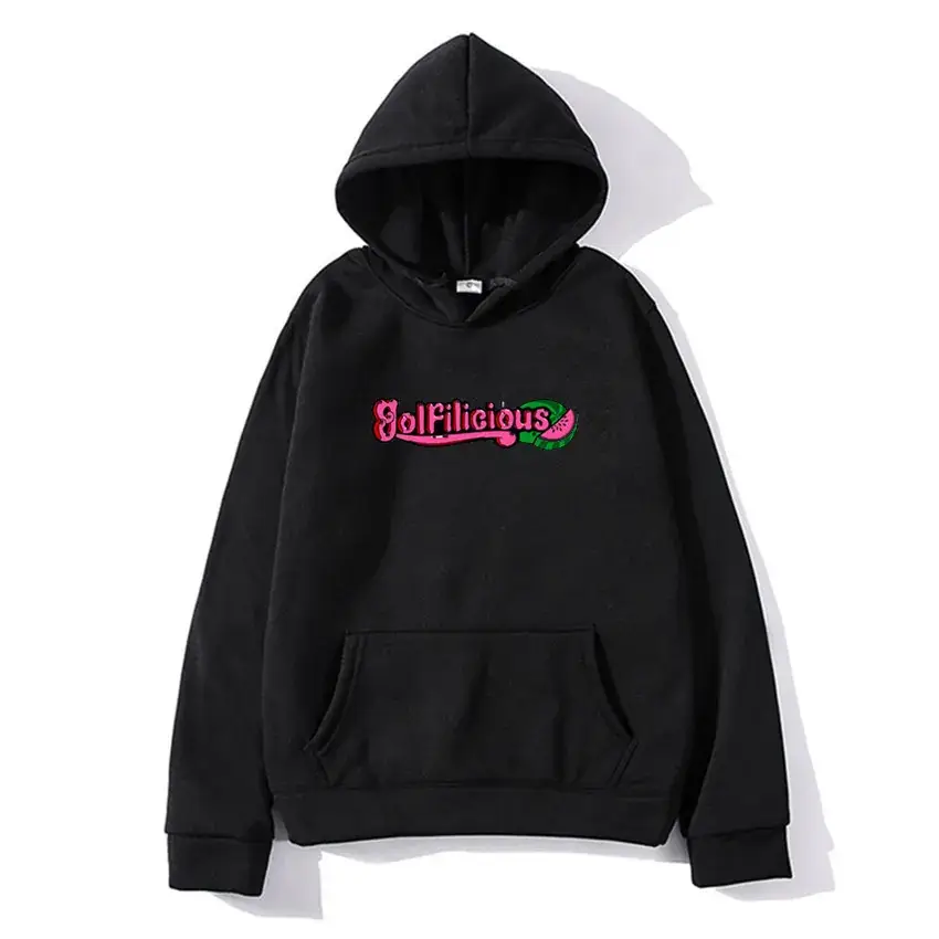 Tyler the Creator Printed Hoodie Beige Men Women Winter Style