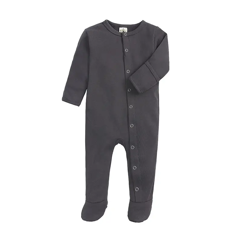 Newborn Long-Sleeve Baby Romper Set 5 Colors - Image 2