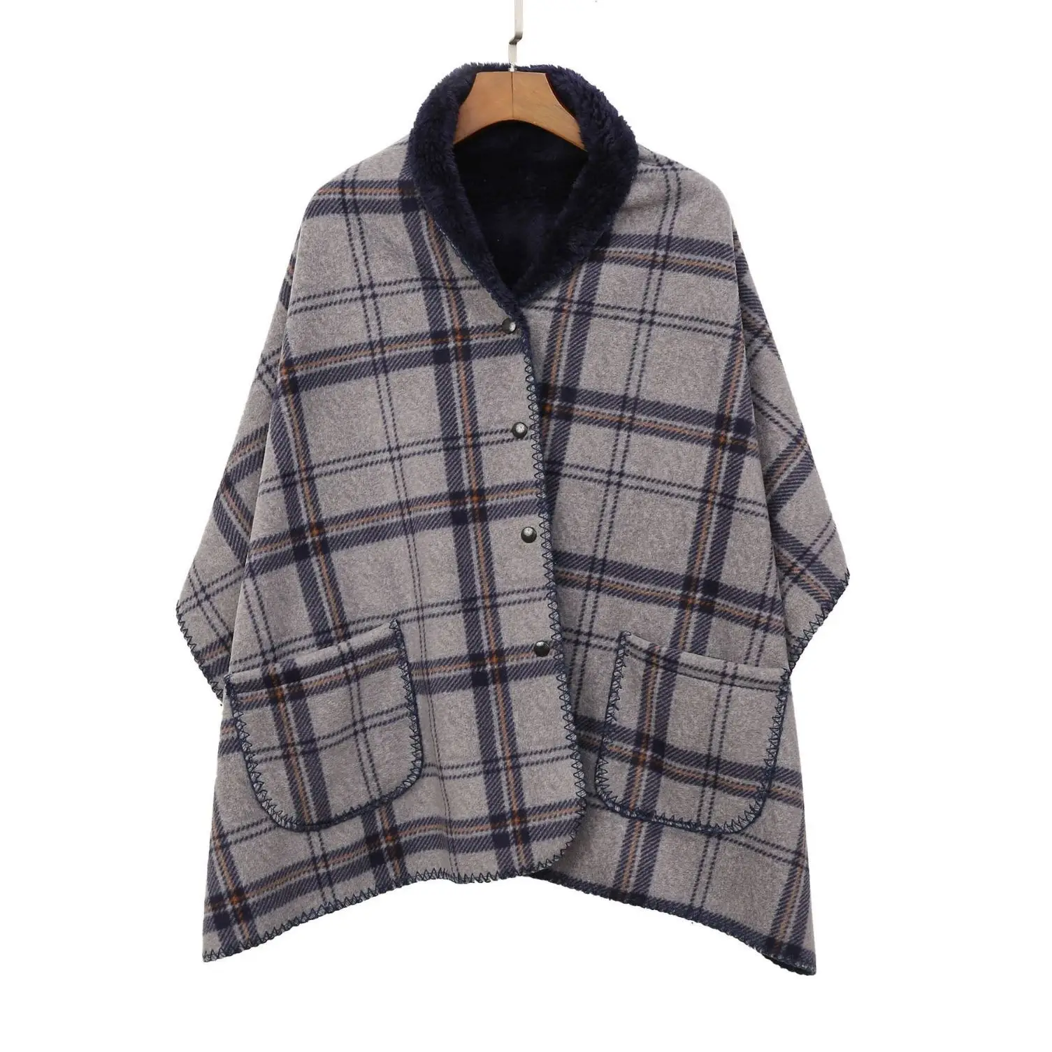 Plaid Fleece Blanket for Women Office Use - Image 7