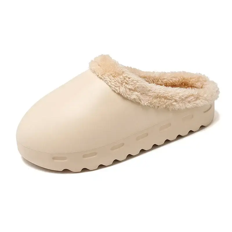 Winter Fleece Slippers Sesame Street Yellow Warm Plus Size - Image 3