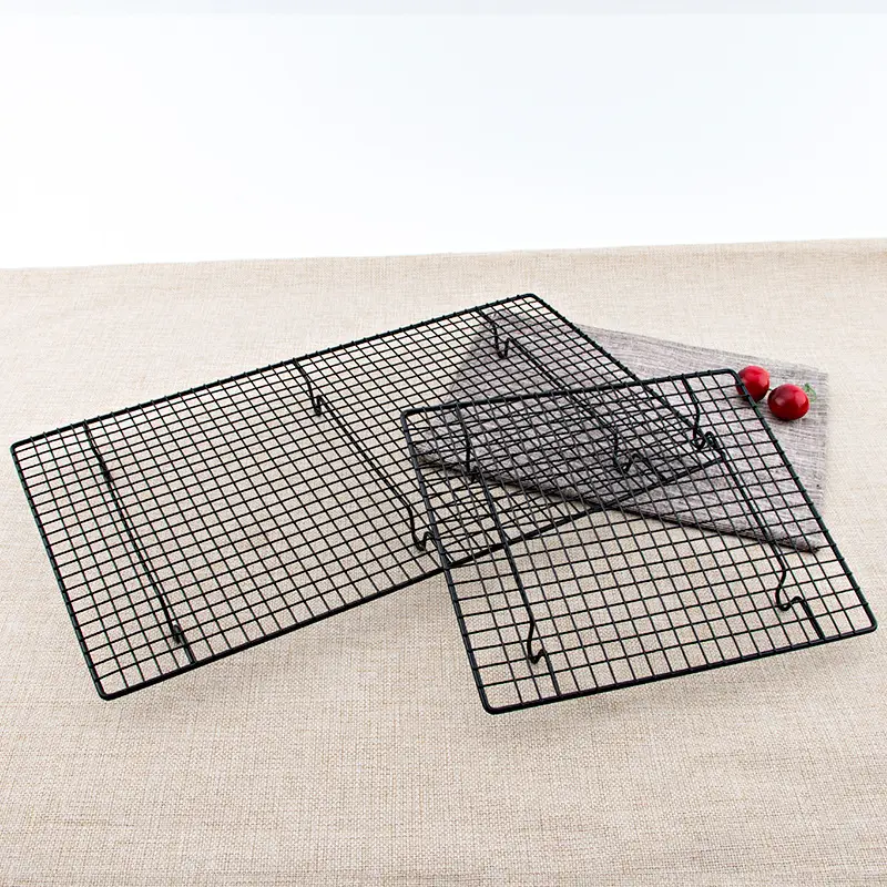 Black Wire Cooling Rack for Baking & Drying - Image 2