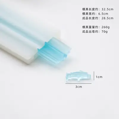Long Tube Silicone Mold for Baking & Soap DIY - Image 9