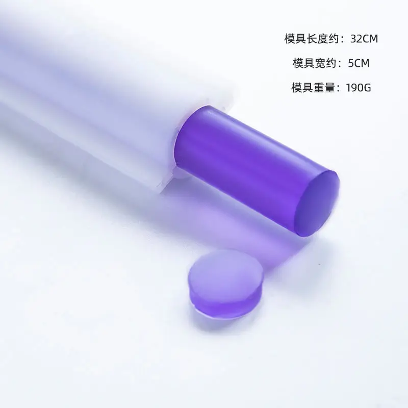 Long Tube Silicone Mold for Baking & Soap DIY - Image 4